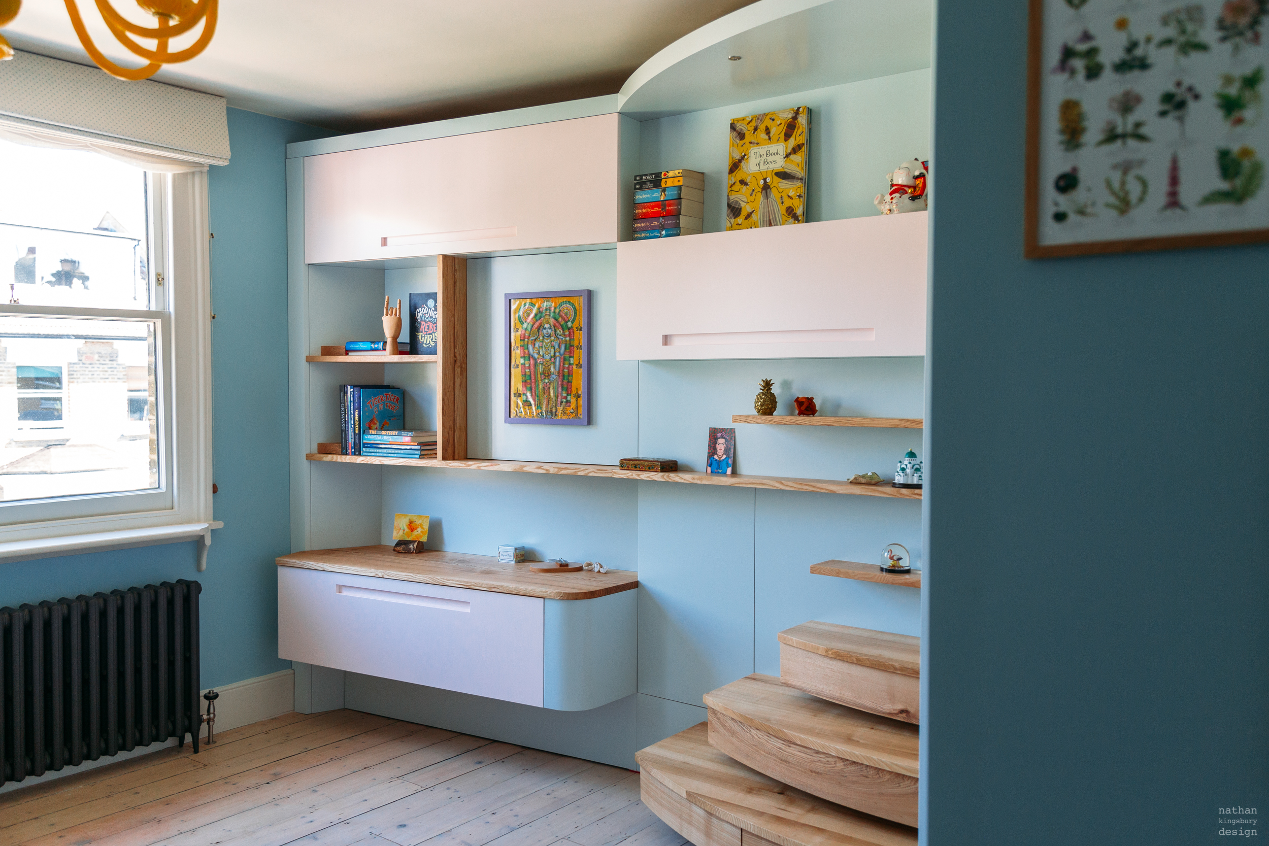 waldorf school inspired bespoke playroom furniture hampstead london