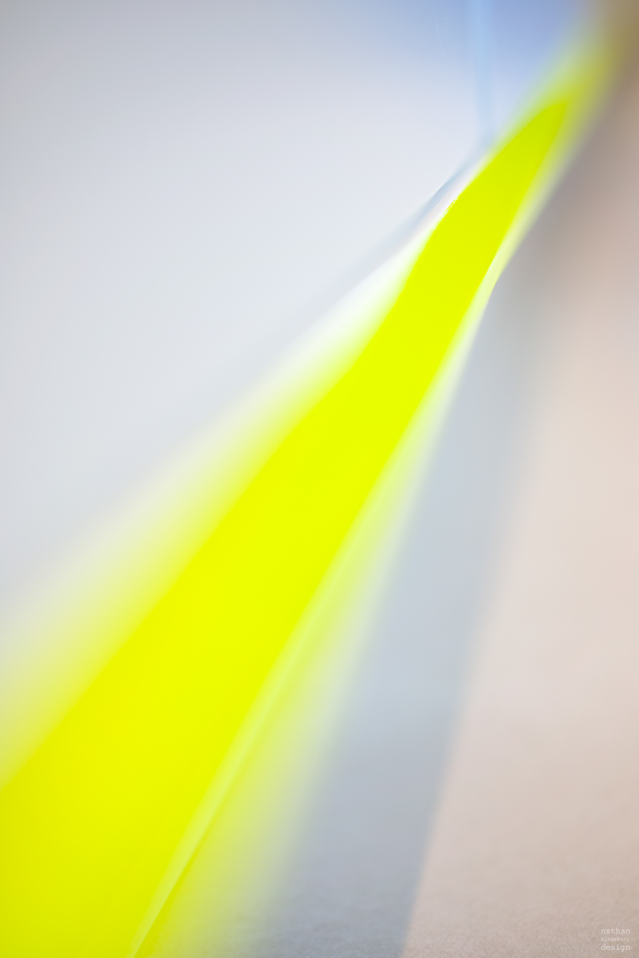 custom made fluorescent yellow kitchen details clapham south london