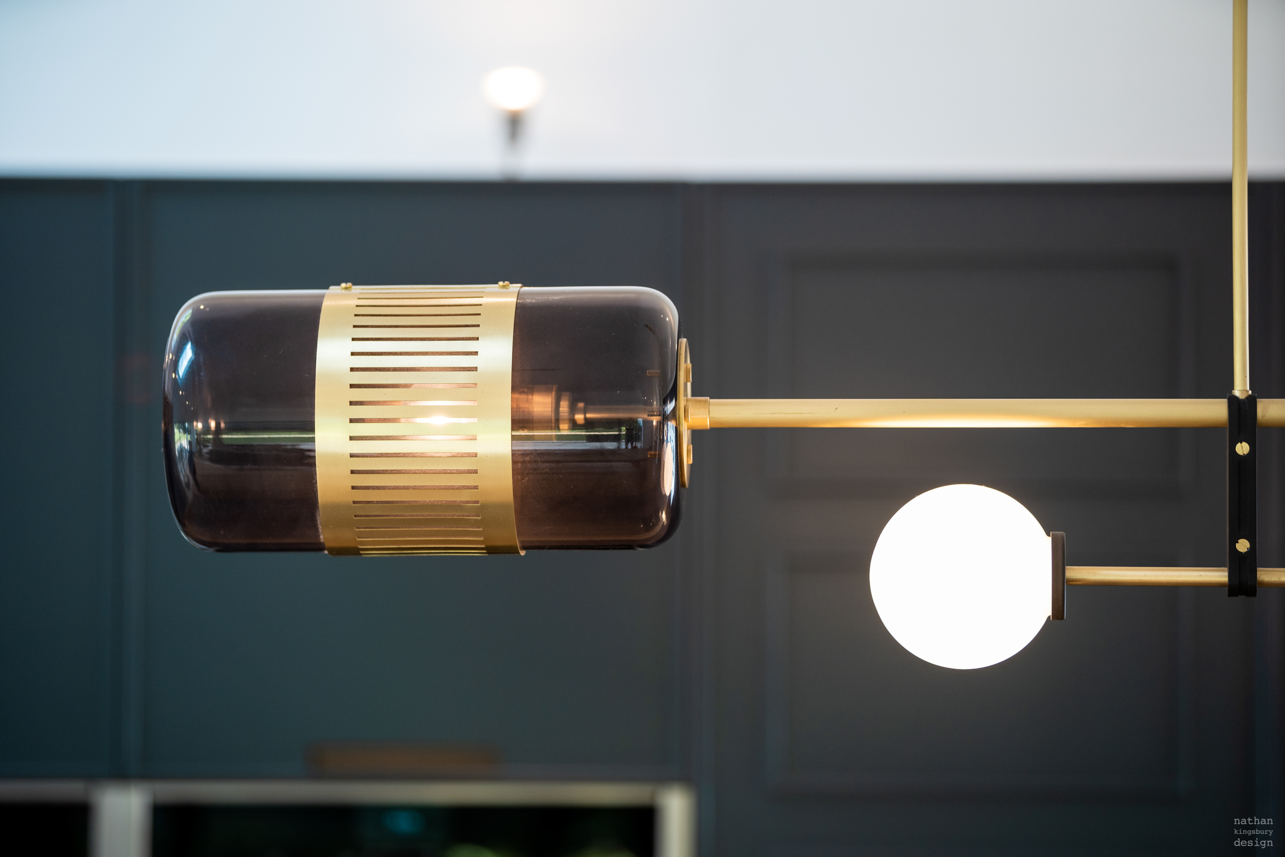 bespoke interior lighting design with bert frank pendant reigate surrey