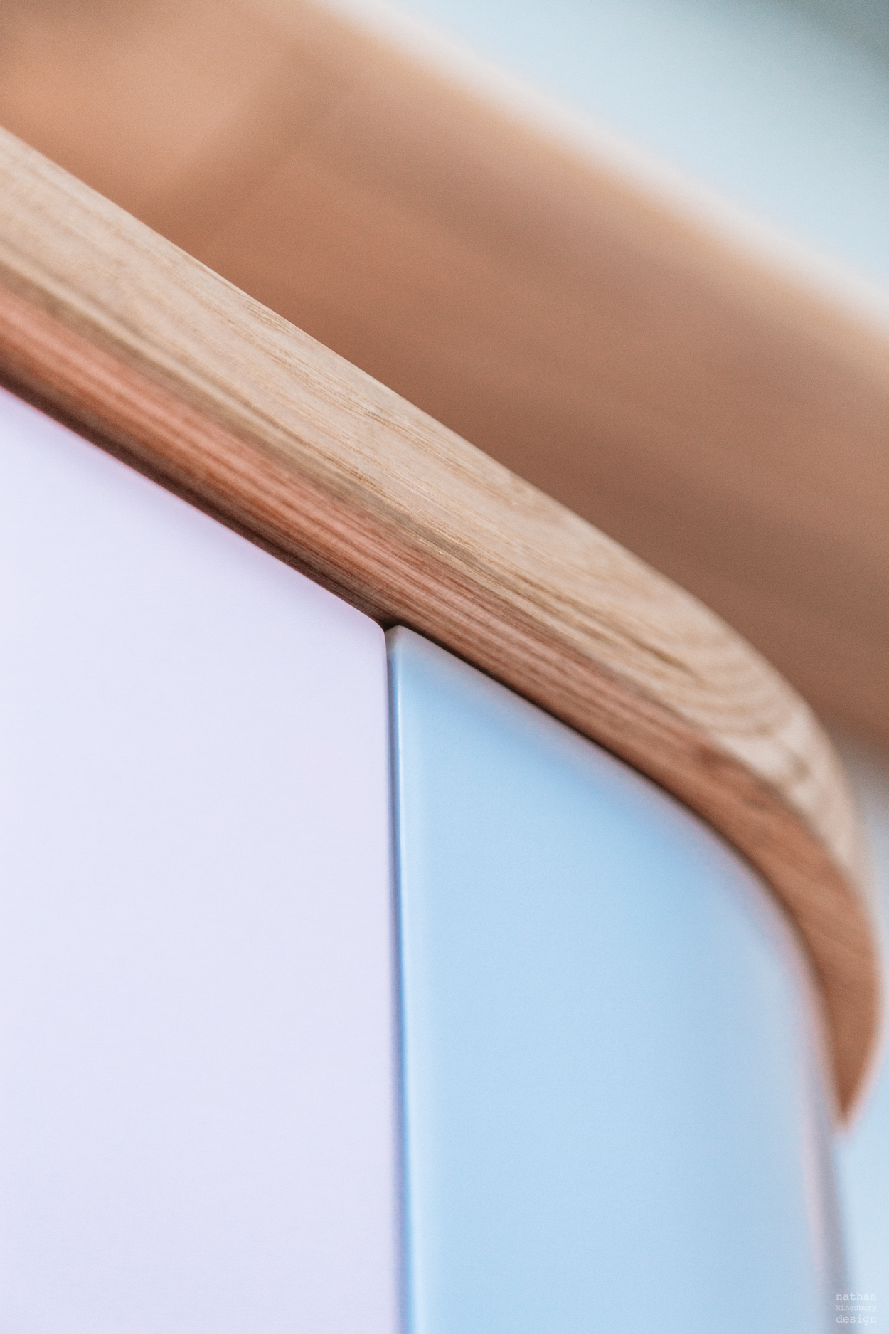 bespoke pink blue furniture design hampstead north london