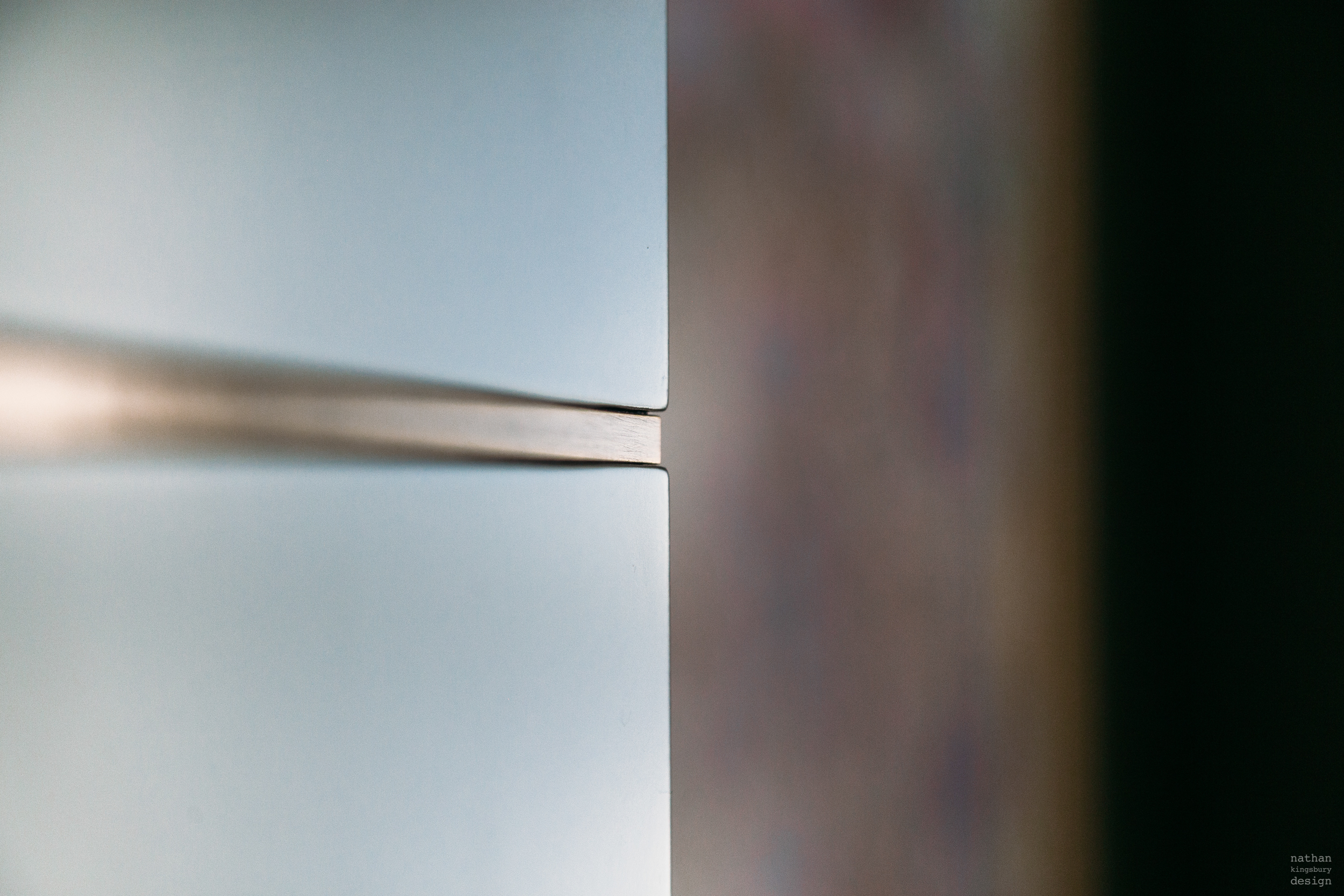 custom built green and brass furniture design hampstead north london