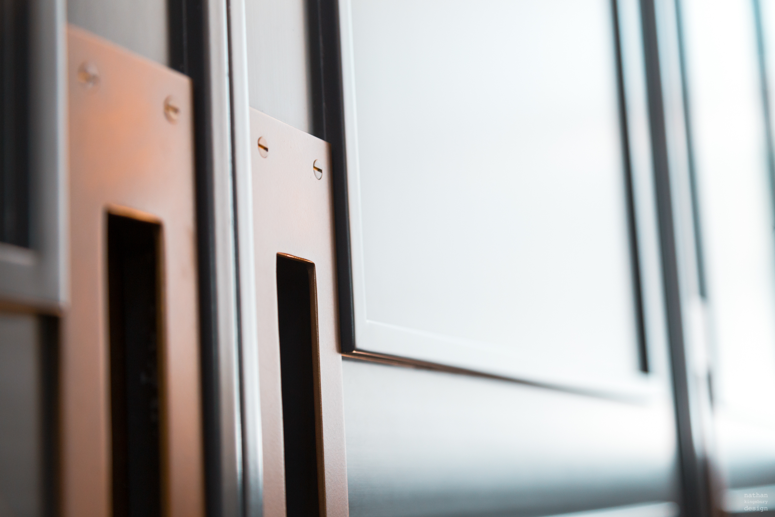 custom made brass kitchen handles reigate surrey